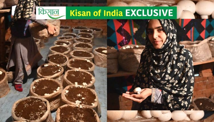 Mushroom farming in Kashmir's Pulwama made her the first