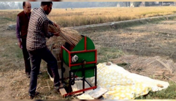 Paddy Threshing Machine