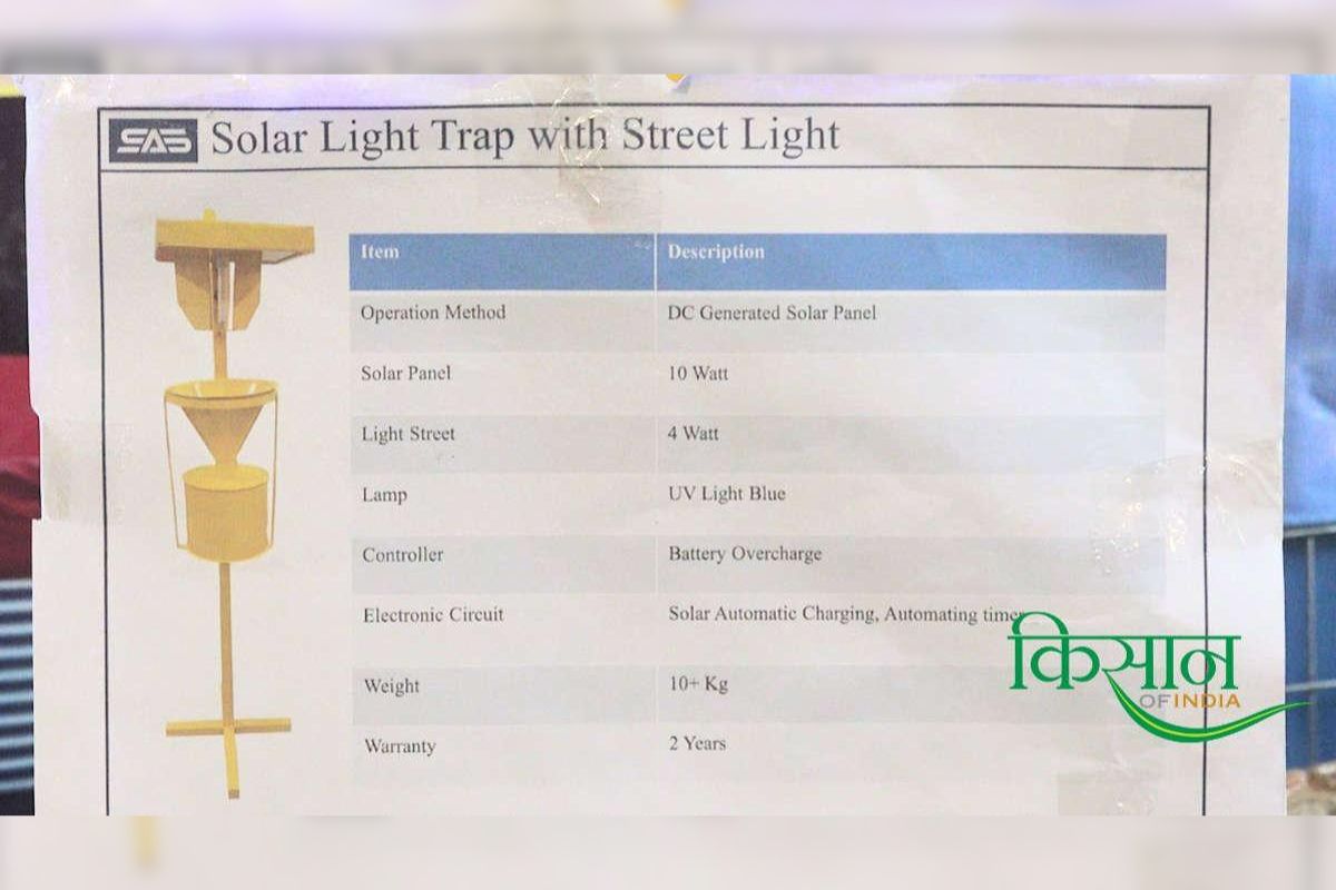 Automatic Solar Light Trap
