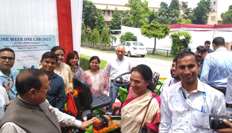 CSIR’s E-Tractor & E-Tiller: A Sustainable Revolution in Indian Farming