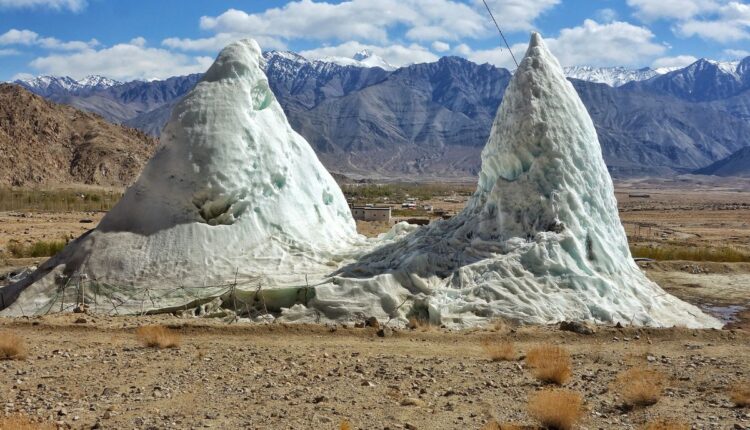 Ladakh’s Ice Stupa Farming Experiments Are Changing High-Altitude Agriculture