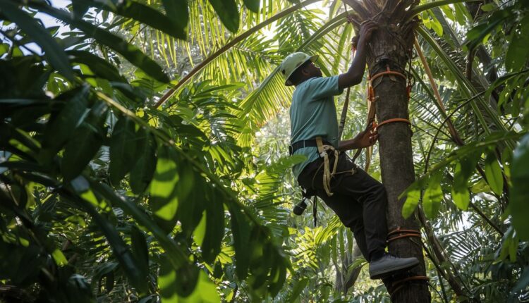Arecanut Climbing Devices Are Solving Labour Shortages