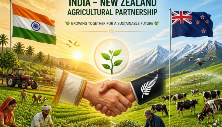 India–New Zealand Partnership to Boost Agriculture Cooperation