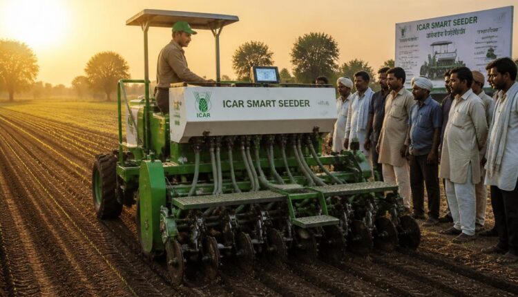 ICAR Introduces AI-Powered Smart Seeder for Precision Farming