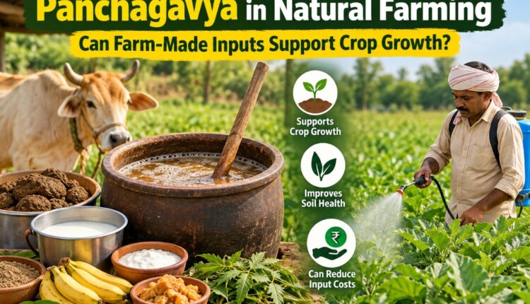 Panchagavya in Natural Farming: Can Farm-Made Inputs Support Crop Growth?